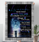 Personalized Lion Grandson Isaiah