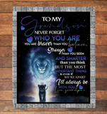 Lion Grandson No Personalize 50x60