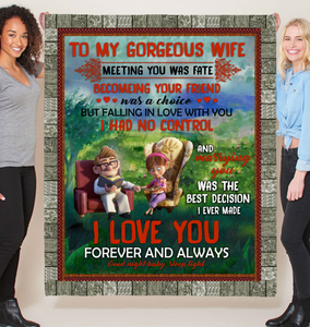 To my Gorgeous Wife 50x60