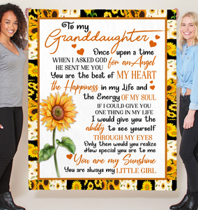 To My Granddaughter 50x60