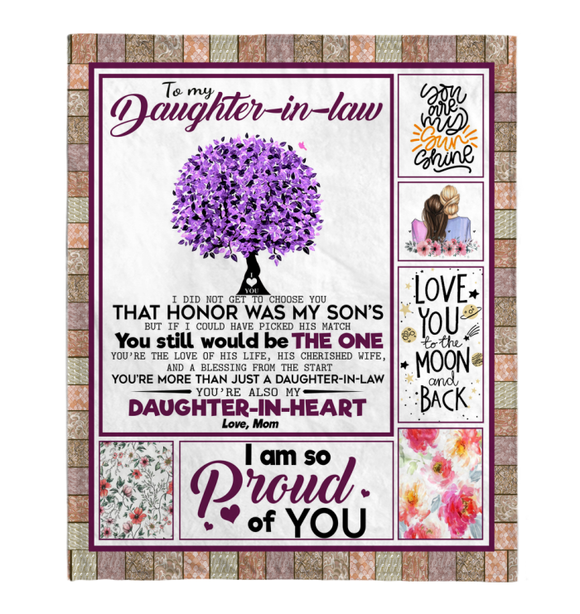 UK 11 Daughter In Law Blanket 3 50x60