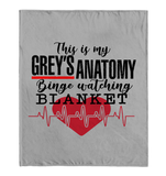 Grey's Anatomy Watching Blanket 50x60