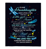 Personalized Granddaughter Dragonfly 50x60