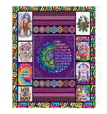 Stay Trippy Little Hippie Blanket 50x60