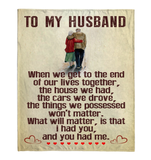 To My Husband 1 50x60