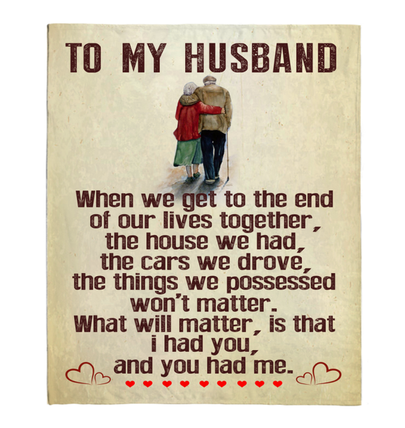 To My Husband 1 50x60