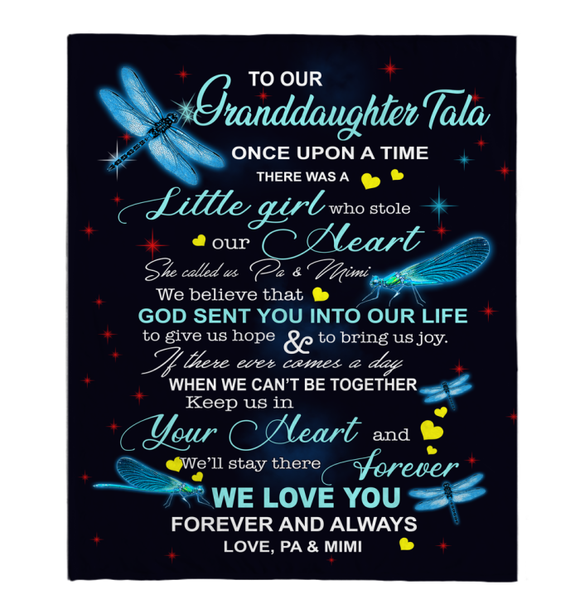 To Our Granddaughter Tala