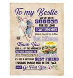 To My Bestie 1 60x80