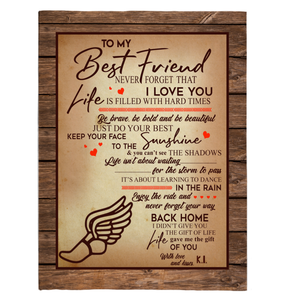 Personalized Best Friend 60x80